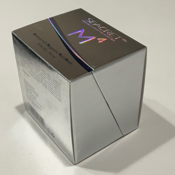 🎃NWT SEACRET Mud Mask - M4 Dead Sea Mineral Rich Magnet Facial Mask 1.8… - Picture 3 of 3